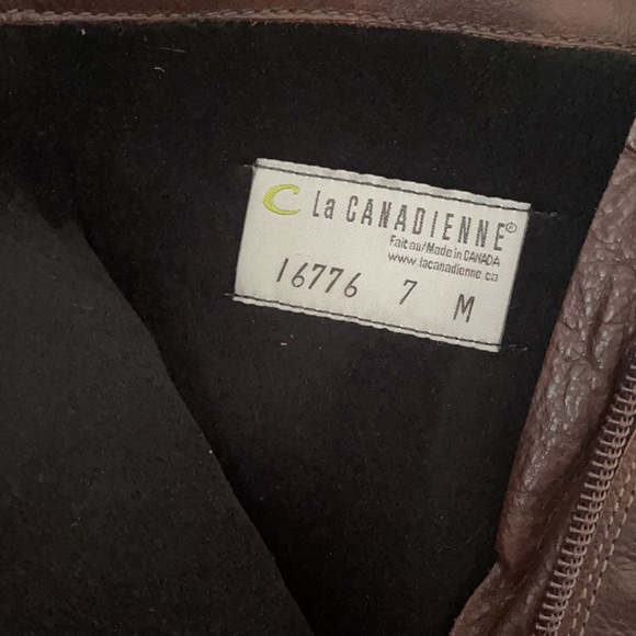 La Canadienne brown boots retro feminine - Picture 7 of 10